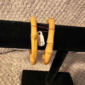 Set of 2 VINTAGE bamboo bracelets!! Must have!!!!
